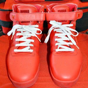FILA   High Top Men's Sneakers   Size 13  Red